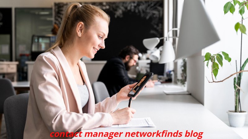 contact manager networkfinds blog